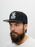 Бейсболка MITCHELL NESS арт. HHSS5471-MBUYYPPPBLCK Milwaukee Bucks NBA (черный)